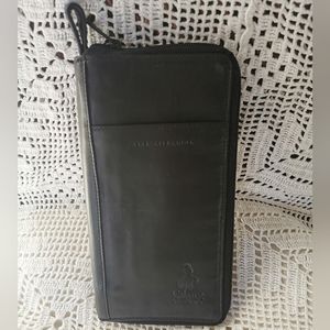 Derek Alexander Leather Wristlet Wallet